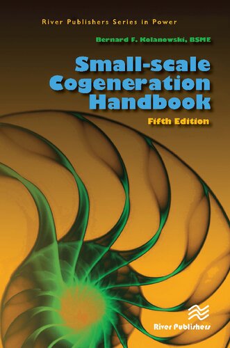 Small-scale cogeneration handbook (PDF/EPUB Version)