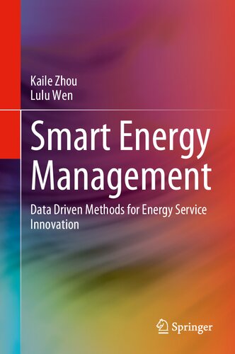 Smart Energy Management: Data Driven Methods for Energy Service Innovation (PDF/EPUB Version)