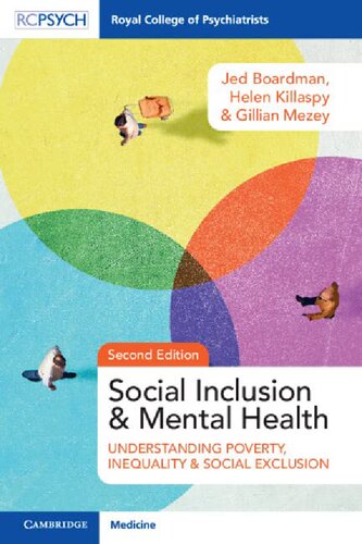 Social Inclusion and Mental Health: Understanding Poverty, Inequality and Social Exclusion (PDF/EPUB Version)