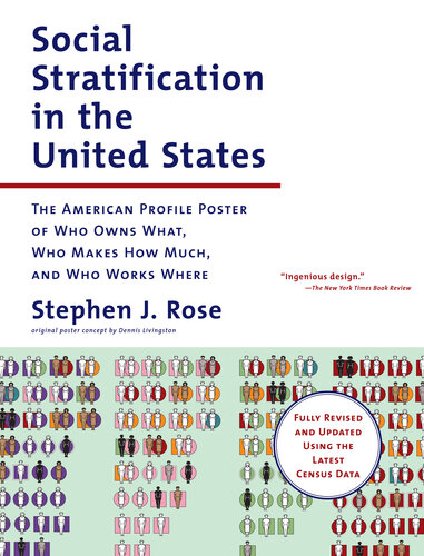Social Stratification in the United States: The American Profile Poster of Who Owns What, Who Makes How Much, and Who Works Where (PDF/EPUB Version)