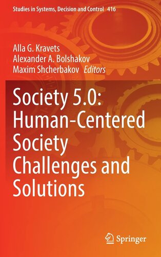 Society 5.0: Human-Centered Society Challenges and Solutions (PDF/EPUB Version)