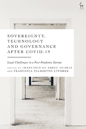 Sovereignty, Technology and Governance after COVID-19: Legal Challenges in a Post-Pandemic Europe (PDF/EPUB Version)