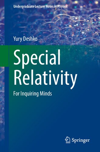 Special Relativity - For Inquiring Minds (PDF/EPUB Version)