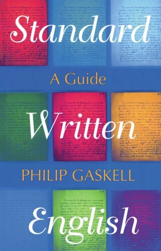 Standard Written English: A Guide (PDF/EPUB Version)