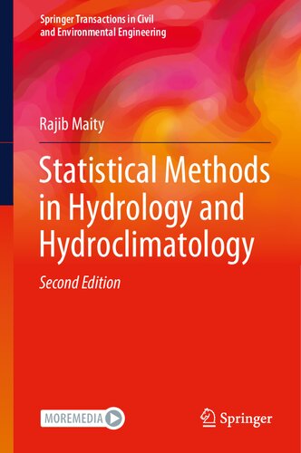 Statistical Methods in Hydrology and Hydroclimatology (PDF/EPUB Version)