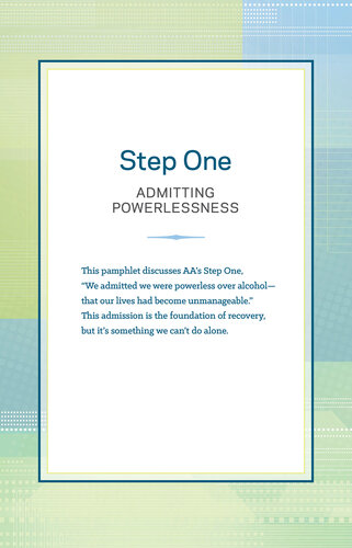 Step One: Admitting Powerlessness (PDF/EPUB Version)