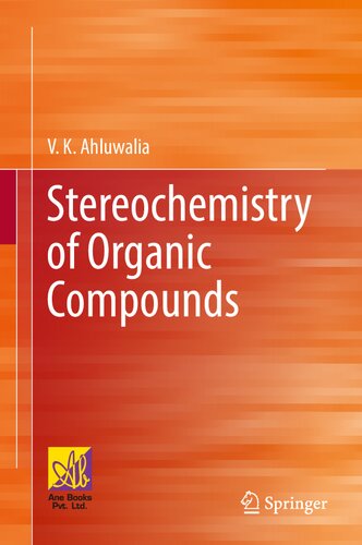 Stereochemistry of Organic Compounds (PDF/EPUB Version)