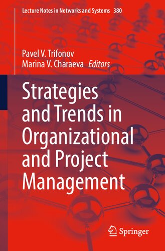 Strategies and Trends in Organizational and Project Management (PDF/EPUB Version)