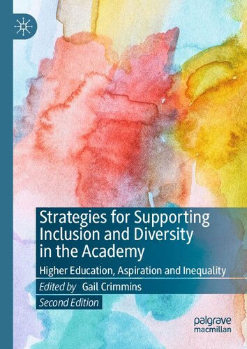Strategies for Supporting Inclusion and Diversity in the Academy: Higher Education, Aspiration and Inequality (PDF/EPUB Version)