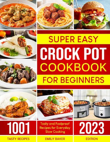 Super-Easy Crock Pot Cookbook for Beginners (PDF/EPUB Version)
