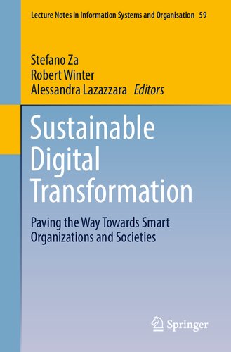 Sustainable Digital Transformation: Paving the Way Towards Smart Organizations and Societies (PDF/EPUB Version)