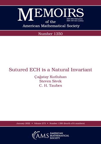 Sutured ECH is a Natural Invariant (PDF/EPUB Version)