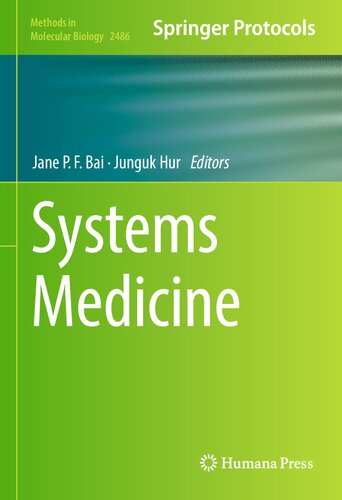 Systems Medicine (Methods in Molecular Biology, 2486) (PDF/EPUB Version)