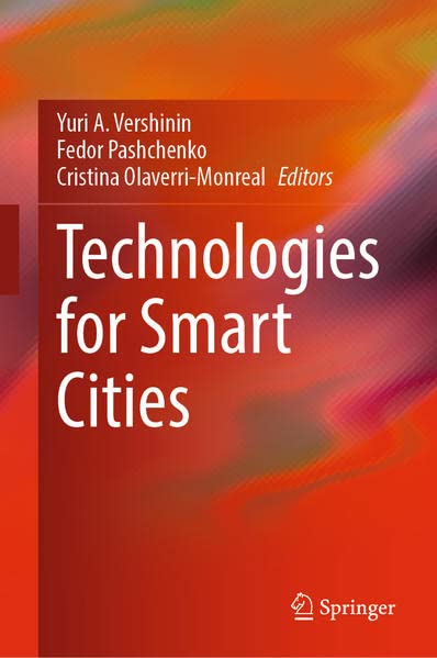 Technologies for Smart Cities (PDF/EPUB Version)