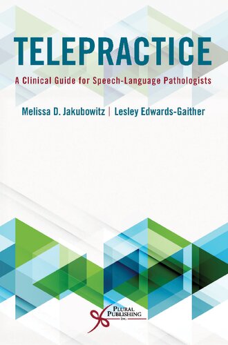 Telepractice: a clinical guide for speech-language pathologists (PDF/EPUB Version)