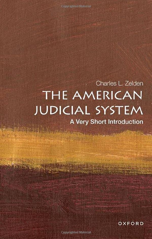 The American Judicial System: A Very Short Introduction (PDF/EPUB Version)