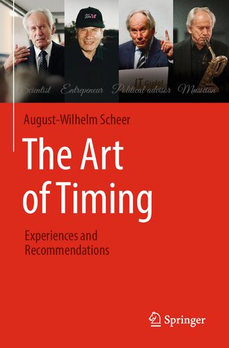 The Art of Timing: Experiences and Recommendations (PDF/EPUB Version)
