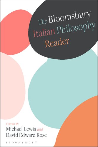 The Bloomsbury Italian Philosophy Reader (PDF/EPUB Version)