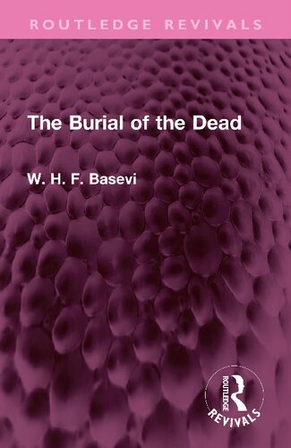 The Burial of the Dead (PDF/EPUB Version)