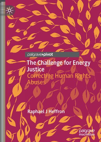 The Challenge for Energy Justice: Correcting Human Rights Abuses (PDF/EPUB Version)