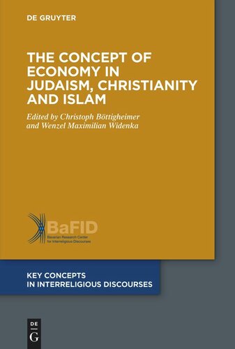 The Concept of Economy in Judaism, Christianity and Islam (PDF/EPUB Version)