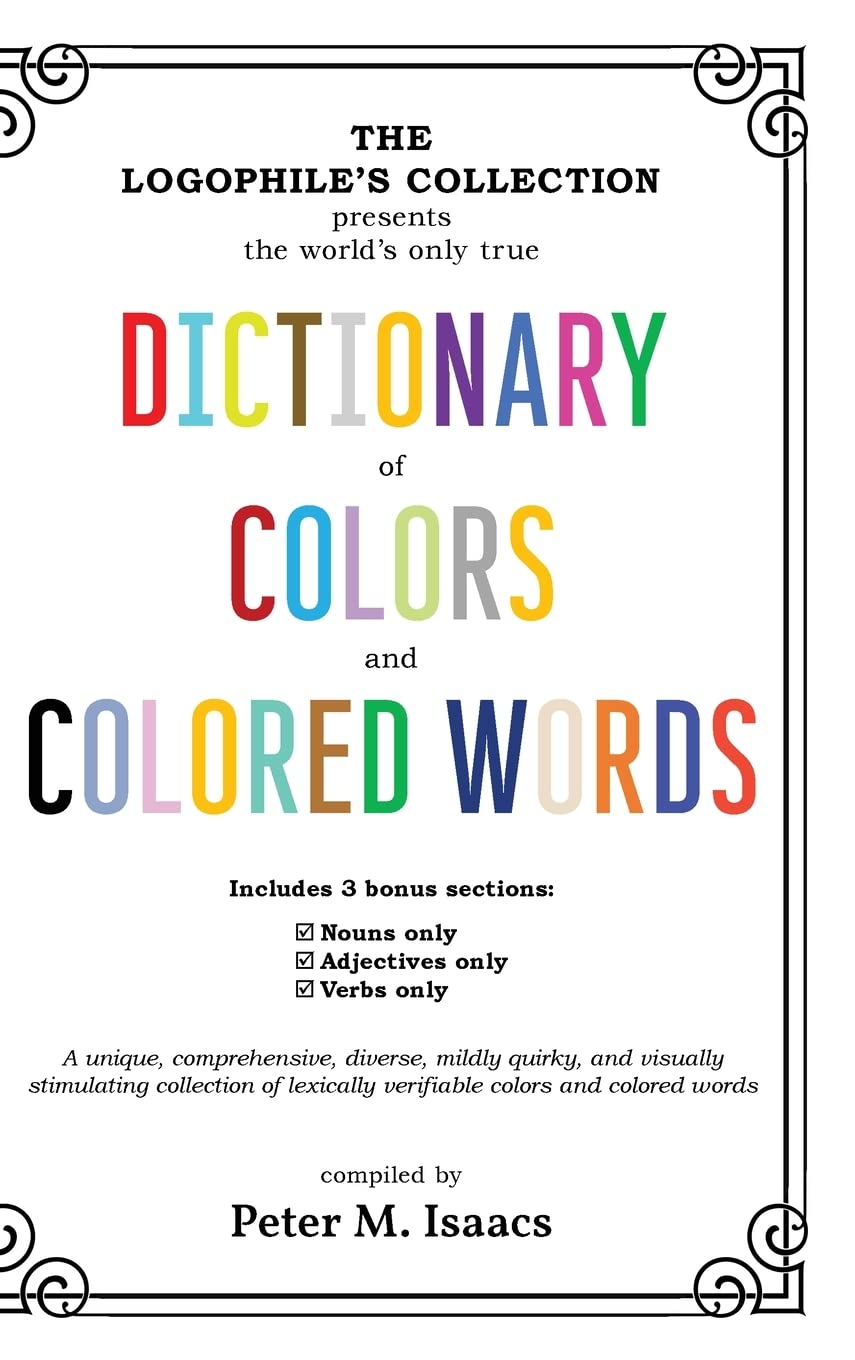 The Dictionary of Colors and Colored Words (PDF/EPUB Version)