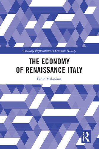 The Economy of Renaissance Italy (PDF/EPUB Version)