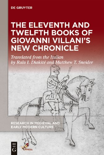 The Eleventh and Twelfth Books of Giovanni Villani's "New Chronicle" (PDF/EPUB Version)
