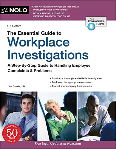 The Essential Guide to Workplace Investigations: A Step-By-Step Guide to Handling Employee Complaints & Problems (PDF/EPUB Version)