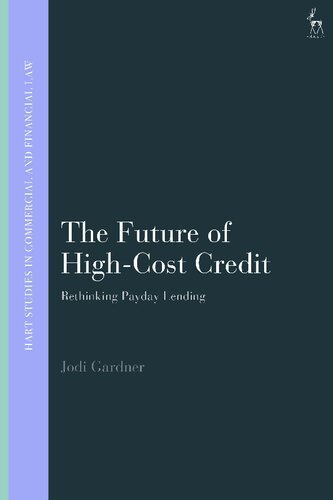 The Future of High-Cost Credit: Rethinking Payday Lending (PDF/EPUB Version)