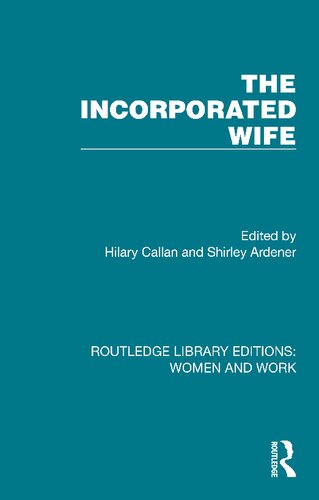 The Incorporated Wife (PDF/EPUB Version)