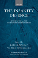 The Insanity Defence: International and Comparative Perspectives (PDF/EPUB Version)
