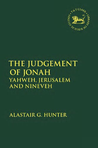 The Judgement of Jonah: Yahweh, Jerusalem and Nineveh (PDF/EPUB Version)