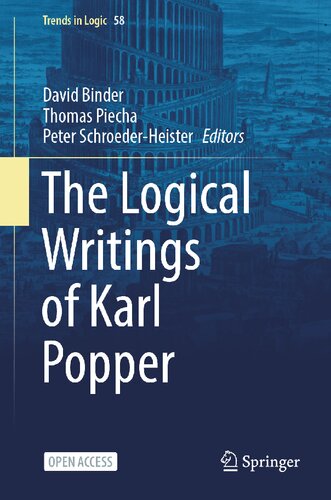 The Logical Writings of Karl Popper (Trends in Logic, 58) (PDF/EPUB Version)