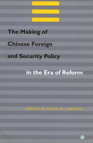 The Making of Chinese Foreign and Security Policy in the Era of Reform (PDF/EPUB Version)