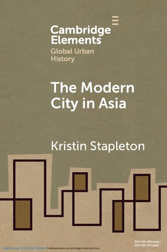 The Modern City in Asia (PDF/EPUB Version)