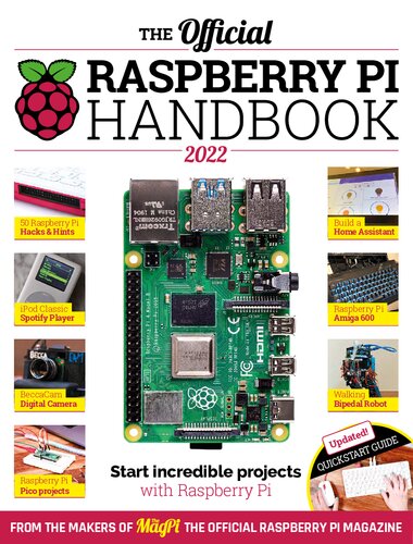 The Official Raspberry Pi Handbook 2022 (PDF/EPUB Version)