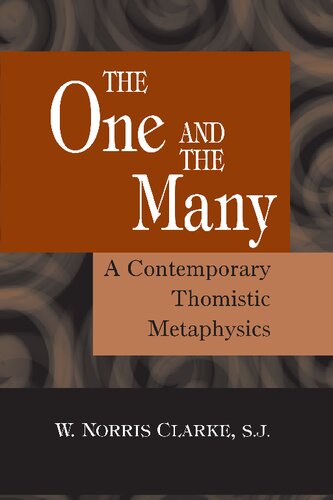 The One and the Many: A Contemporary Thomistic Metaphysics (PDF/EPUB Version)