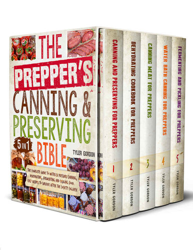 The Prepper’s Canning & Preserving Bible (PDF/EPUB Version)