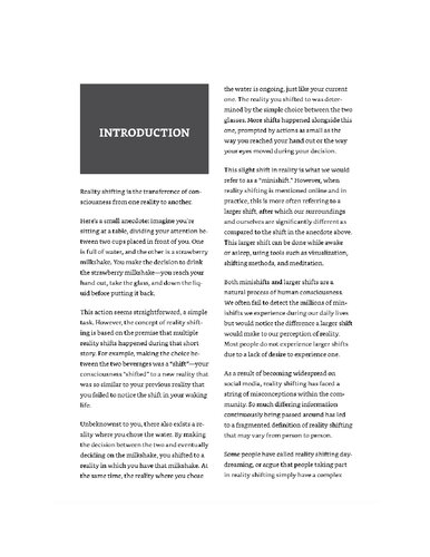 The Reality Shifting Handbook (PDF/EPUB Version)