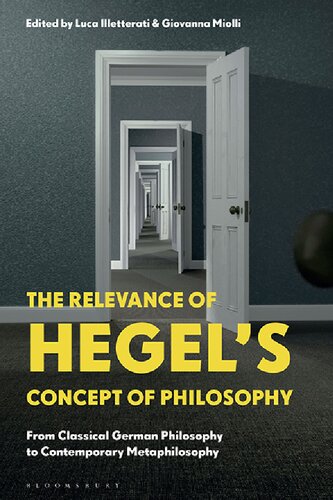 The Relevance of Hegel’s Concept of Philosophy: From Classical German Philosophy to Contemporary Metaphilosophy (PDF/EPUB Version)