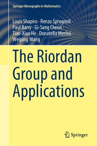 The Riordan Group and Applications (PDF/EPUB Version)