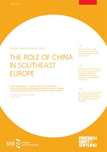 THE ROLE OF CHINA IN SOUTHEAST EUROPE (PDF/EPUB Version)
