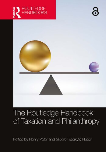 The Routledge Handbook of Taxation and Philanthropy (PDF/EPUB Version)