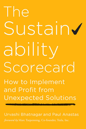 The Sustainability Scorecard: How to Implement and Profit from Unexpected Solutions (PDF/EPUB Version)