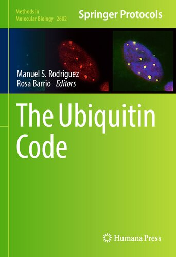 The Ubiquitin Code (PDF/EPUB Version)