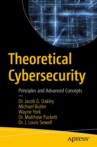 Theoretical Cybersecurity: Principles and Advanced Concepts (PDF/EPUB Version)