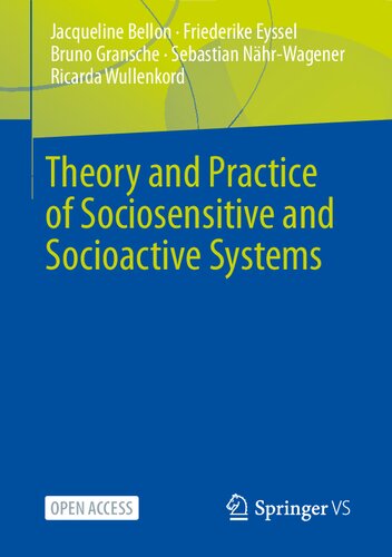 Theory and Practice of Sociosensitive and Socioactive Systems (PDF/EPUB Version)