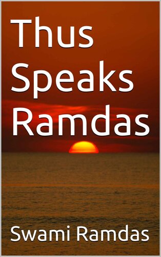 Thus Speaks Ramdas (PDF/EPUB Version)