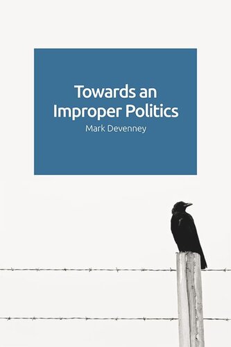 Towards an Improper Politics (PDF/EPUB Version)